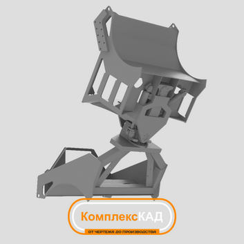Шарнир с крабовым ходом для тандемного катка